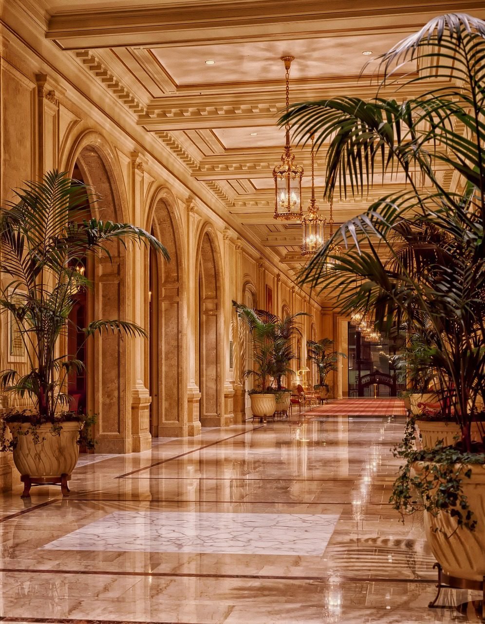 portfolio-img-05 lobby, hotel, interior, hallway, lights, lighting, luxurious, building, sheraton palace hotel, san francisco, hotel, hotel, hotel, hotel, hotel